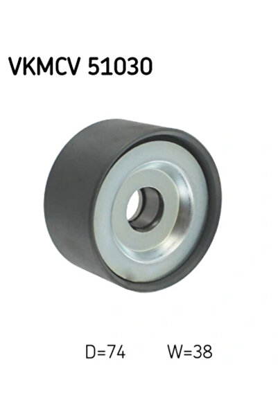 SKF Mercedes-Benz Axor Transmission Belt Guide/Drive Pulley