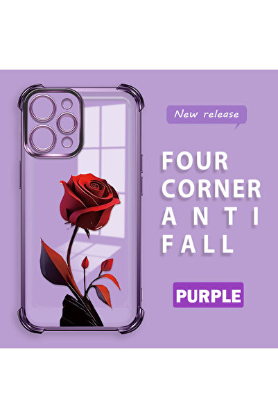 ucuc حافظة شفافة متوافقة مع هاتف Xiaomi Redmi 12 4G مصنوعة من السيليكون بأربع...