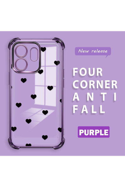 ucuc حافظة من السيليكون الشفاف المقاوم للسقوط متوافقة مع هاتف Infinix Smart 9