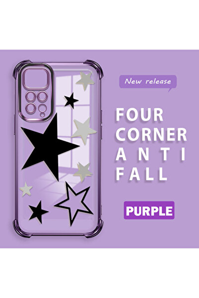 ucuc حافظة شفافة متوافقة مع هاتف Xiaomi Redmi Note 11S مصنوعة من السيليكون بأ...