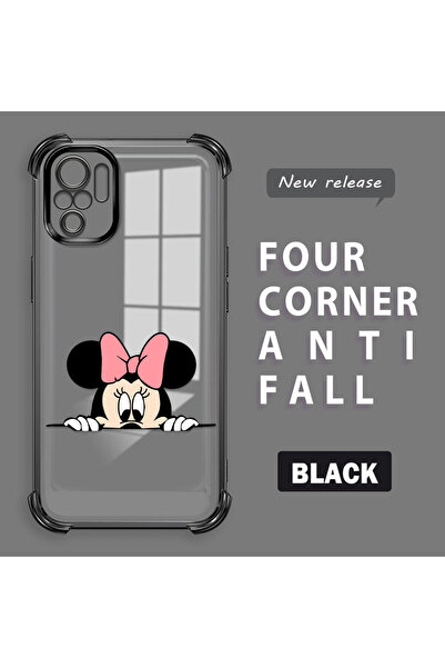 ucuc حافظة من السيليكون الشفاف المتوافقة مع هاتف Xiaomi Poco M5S، أربعة زوايا...