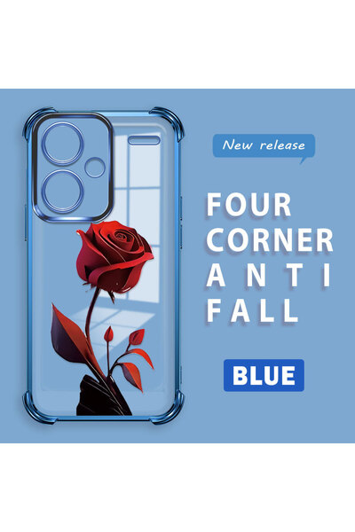 ucuc حافظة ريدمي نوت 13 برو بلس 5G متوافقة مع السيليكون الشفاف ذات أربع زوايا...