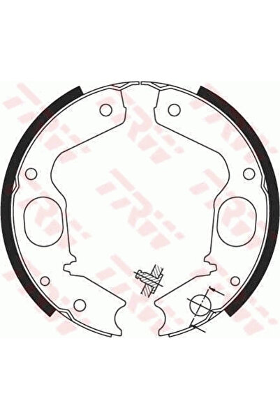 TRW Set Saboti Frana Frana De Mana Mitsubishi Delica / Space Gear/Galloper/L ...