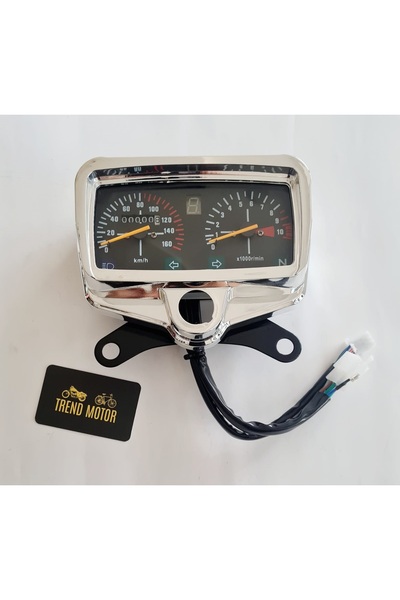 TR Cg Nikel Kilometre Saati 160 km Çift Halat - Cg Agk Asya Motosiklet