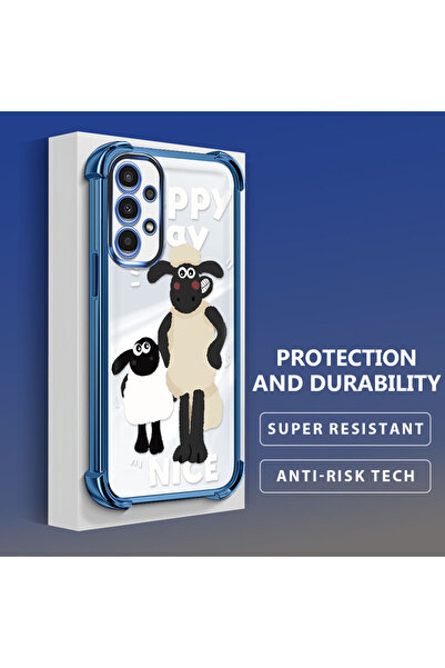 ucuc حافظة شفافة متوافقة مع هاتف سامسونج جالاكسي A13 مضادة للسقوط، حماية سميك...