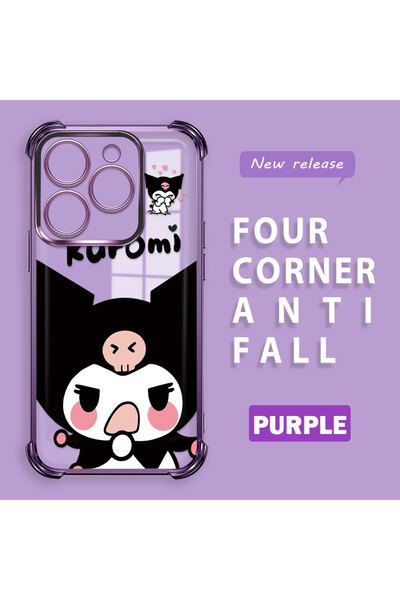 ucuc حافظة مضادة للسقوط مصنوعة من السيليكون الشفاف السميك بأربعة زوايا متوافق...