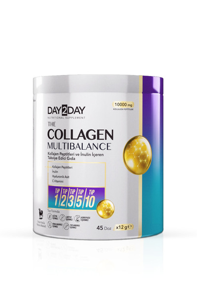 DAY2DAY The Collagen MultiBalance Tip 1/ Tip 2/ Tip 3/ Tip 5/ Tip 10 Kolajen Toz Form 540 gr