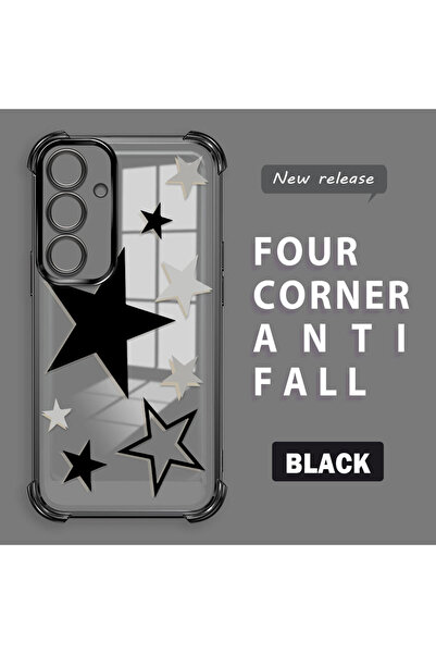 ucuc حافظة سامسونج جالاكسي إس 24 بلس المتوافقة مع السيليكون الشفاف ذات أربعة ...