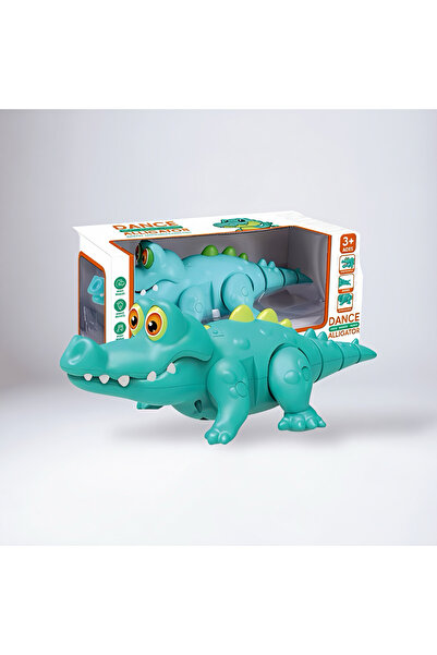Universul Jucăriilor Jucărie Interactivă Dancing Alligator cu Muzică și Mișcare, Lumini, Crocodil Dansator
