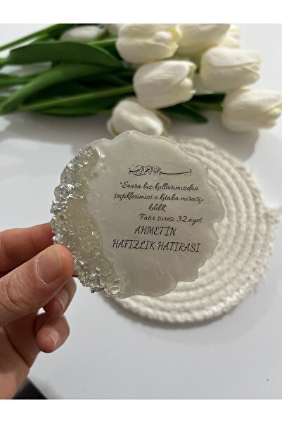 HOBİ Taşlı Epoksi Magnet-Hafızlık Hediyelik-40 Adet