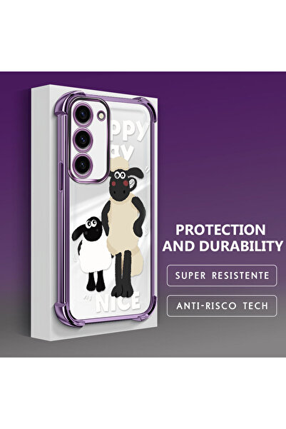 ucuc حافظة شفافة متوافقة مع هاتف سامسونج جالاكسي S23 مضادة للسقوط، حماية سميك...