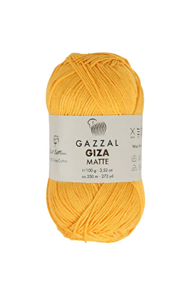 Gazzal Giza Matte 100% Mercerized Cotton – 100 g 250 m Fine Matte Knitting Yarn-5564