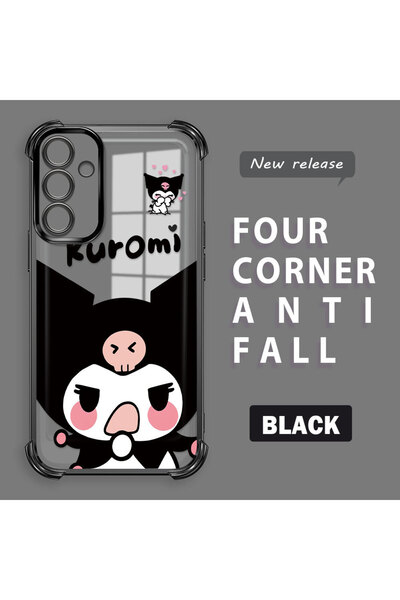 ucuc جراب سامسونج جالاكسي A15 متوافق مع أربع زوايا، مصنوع من السيليكون الشفاف...