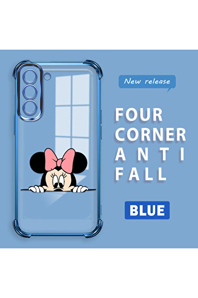 ucuc حافظة سامسونج جالاكسي S21 Fe 5G متوافقة مع السيليكون الشفاف ذات أربعة زو...