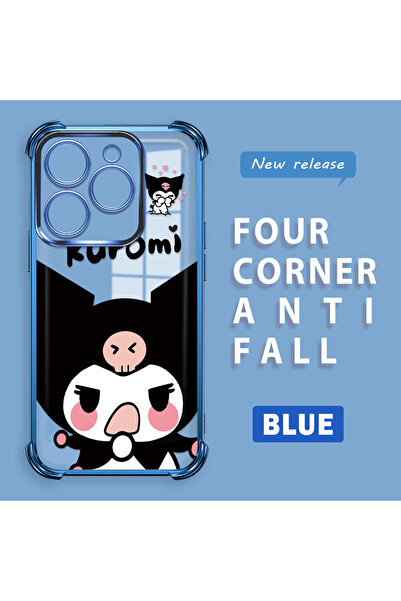 ucuc حافظة مضادة للسقوط مصنوعة من السيليكون الشفاف السميك بأربعة زوايا متوافق...