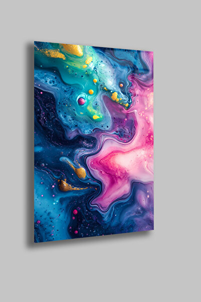 gxe.art Neon Fluid Art |   4mm Tempered Glass Table |   Uv Printing |   Premi...