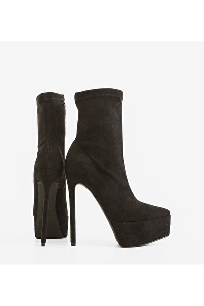 BENOTTİ Kazmire Black Women's Ankle Boots 3