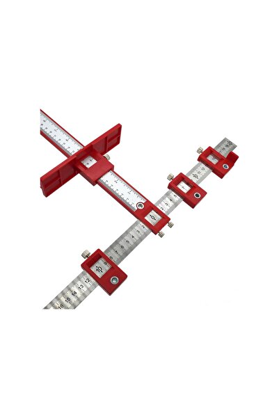 Genel Markalar 0058 Delik Delme Merkezleme Kılavuz Cetveli