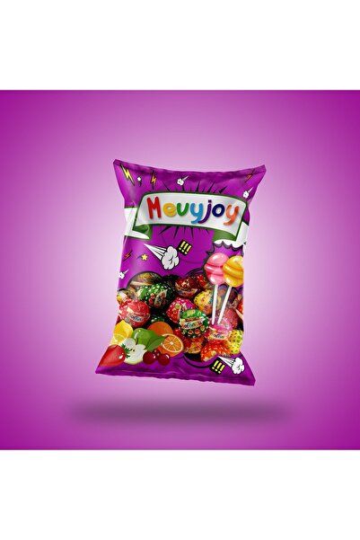 MEVYJOY حلوى مصاصات بنكهة الفواكه 10 جرام × 100 قطعة