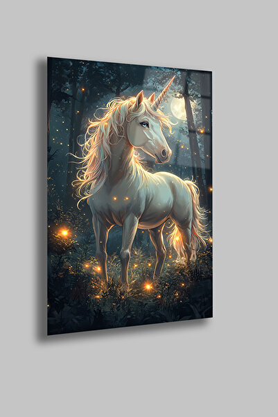 gxe.art Unicorn (mitic) |   Placă de sticlă temperată de 4 mm |   Imprimare U...