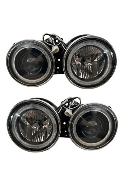 Wender BMW Komple Far E30 (Set) Kristal, Siyah 1988-91