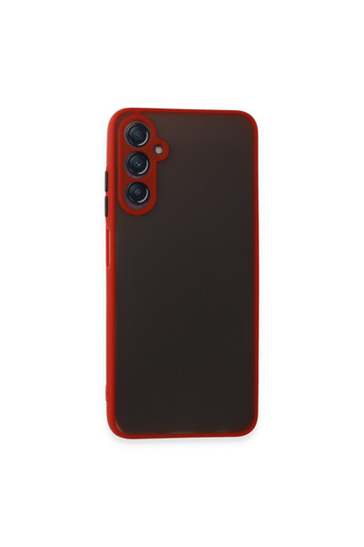 NewFace حافظة سامسونج جالاكسي A05S غطاء مونتريال سيليكون - أحمر