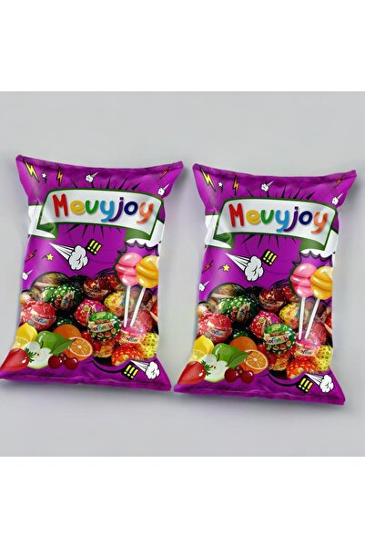 MEVYJOY حلوى مصاصات بنكهة الفواكه 10 جرام × 200 قطعة