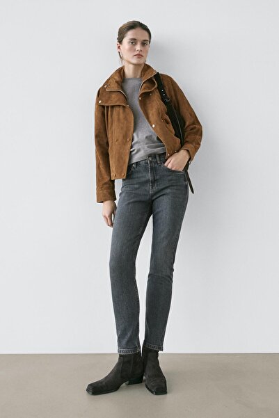 Massimo Dutti Orta bel crop slim fit jean