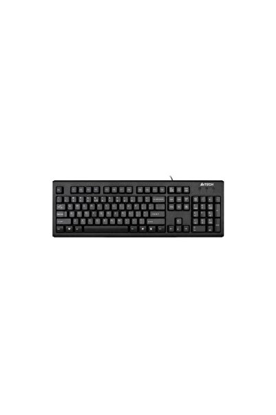 A4 Tech Tastatura USB, 104 taste, concave, black