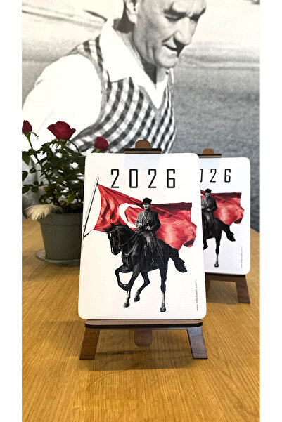 EDİP BASKI 2026 ATATÜRK MASA TAKVİMİ