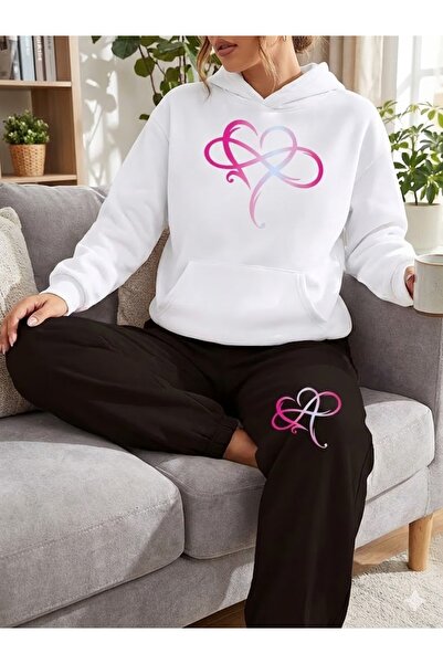 PENTHİLUS طقم بدلة رياضية للجنسين مكون من بغطاء رأس خيوط K-طقم بدلة رياضية كب...