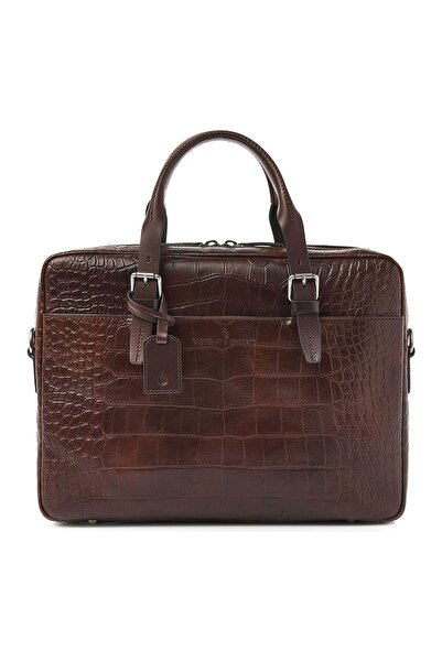 Castelijn & Beerens Aktentasche Leder 41 cm Laptopfach