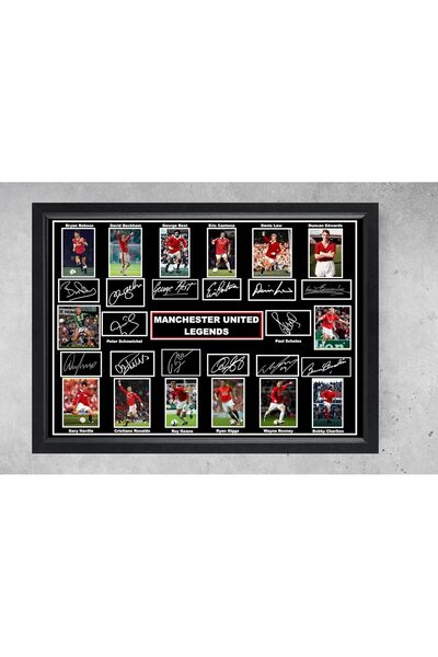 ALAYRA International صورة مطبوع موقعة بحجم A3، هدية مثالية لعشاق الرياضة، مقا...