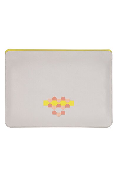 DUDU Husă pentru laptop din piele, 35 cm