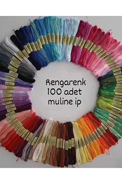 Markasız ucuz Ayşeçik Etamin muline ip