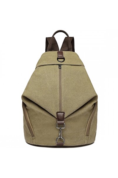 Kono Anti-theft Canvas Backpack for Women