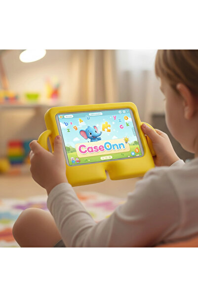 CaseOnn حافظة لينوفو تاب M11 مع أكمام حماية من السيليكون باللون الأصفر من iBuy