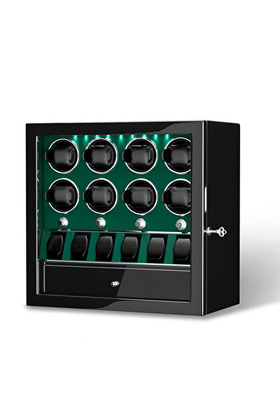 ROBERT TAYLOR 8+ 3’ü 1 Arada Otomatik Saat Kurma Kutusu – Japon Motorlu Saat ...