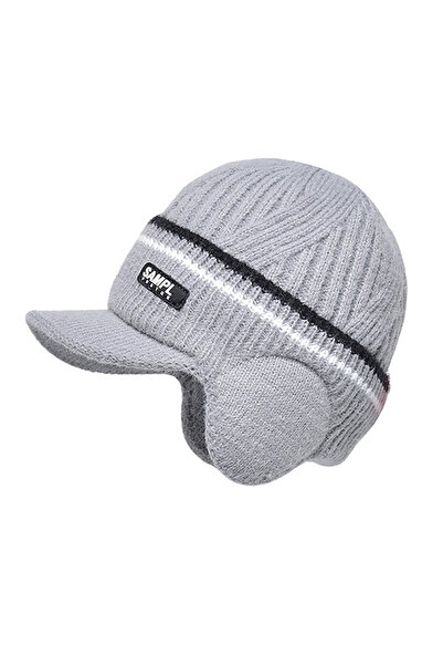 EFAYN.RO Caciula barbati, model cu cozoroc si acoperitori pentru urechi, stan...