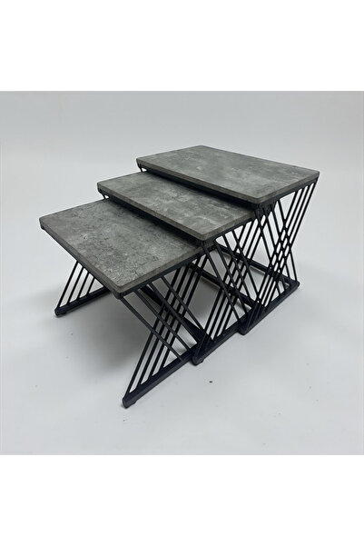 DEC5 طقم طاولات خدمه متدرج