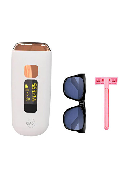 OIAO IPL Epilator E69-HR004, For Permanent Painless Hair Removal, IPL Technology, 990,000 Pulses
