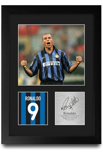 ALAYRA International صورة مطبوع موقعة بحجم A4، هدية مثالية لعشاق الرياضة، مقا...