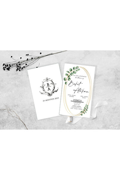 abcofis Düğün Davetiyesi Ekonomik Model