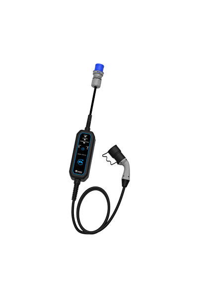Mono Mobile 3,7 - 7,4 Kw - 15 Metre Elektrikli Araç Taşınabilir Şarj Cihazı - Çanta Hediye
