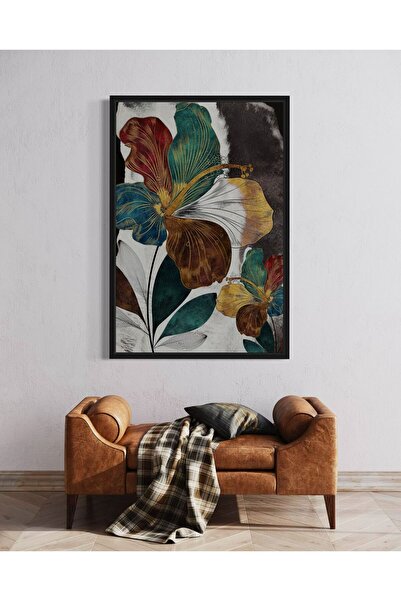 ALAYRA International لوحة جدارية قماشية جميلة بإطار خشبي مصمم خصيصًا – 30 × 4...