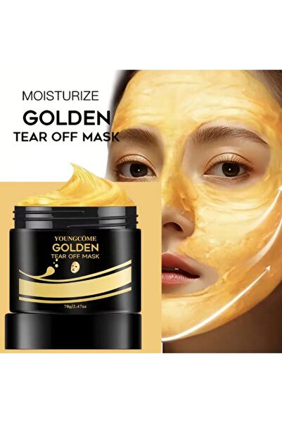 OEMN Masca aurie peel-off 24K pentru curatarea porilor si luminozitate, 40g