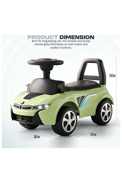 My modern game سيارة دفع ركوب للأطفال من عمر 1‑3 سنوات مع أضواء وموسيقى ومسند...