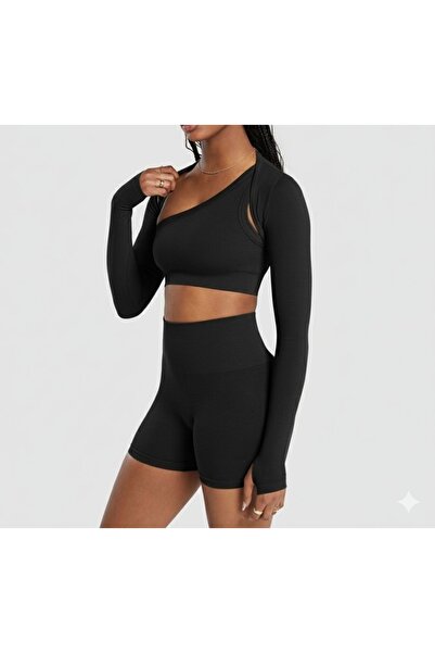 Krm Ambalaj طقم رياضي بوليرو مكون من درزة مخفية قطع