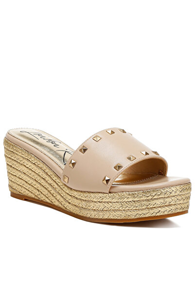 london Rag Women Slip On Espadrilles in Beige