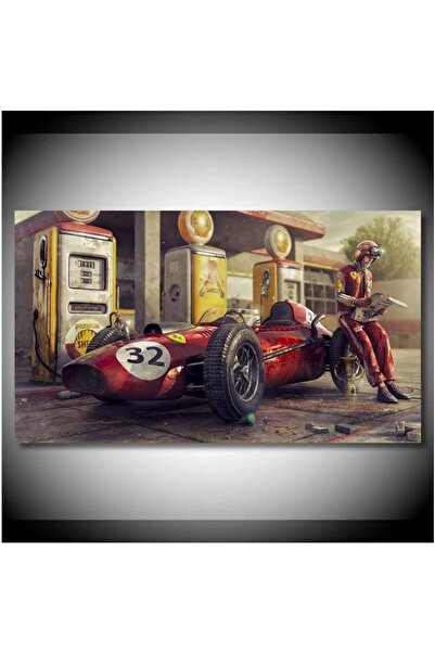 ALAYRA International هدية عرض صور موقعة بحجم A4 لمحبي سباقات الفورمولا 1 F1 م...